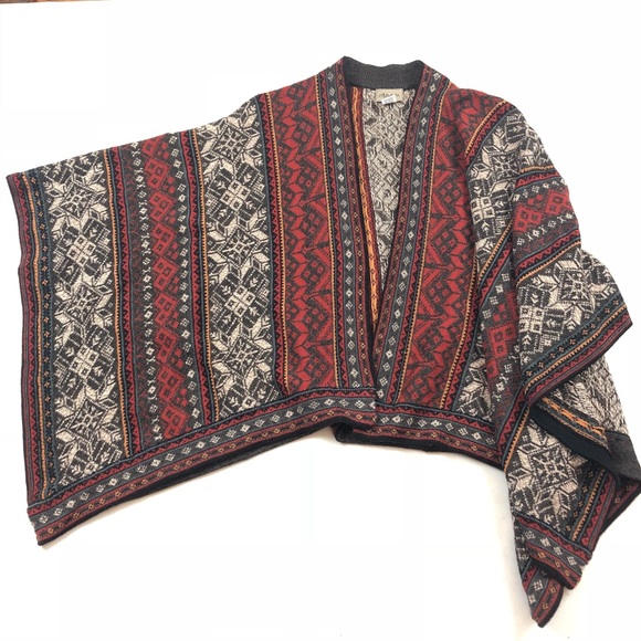 Intiwara Alpaca Wool Sweater Wrap 